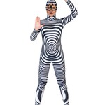 * Zebra Catsuit - Volwassenen
