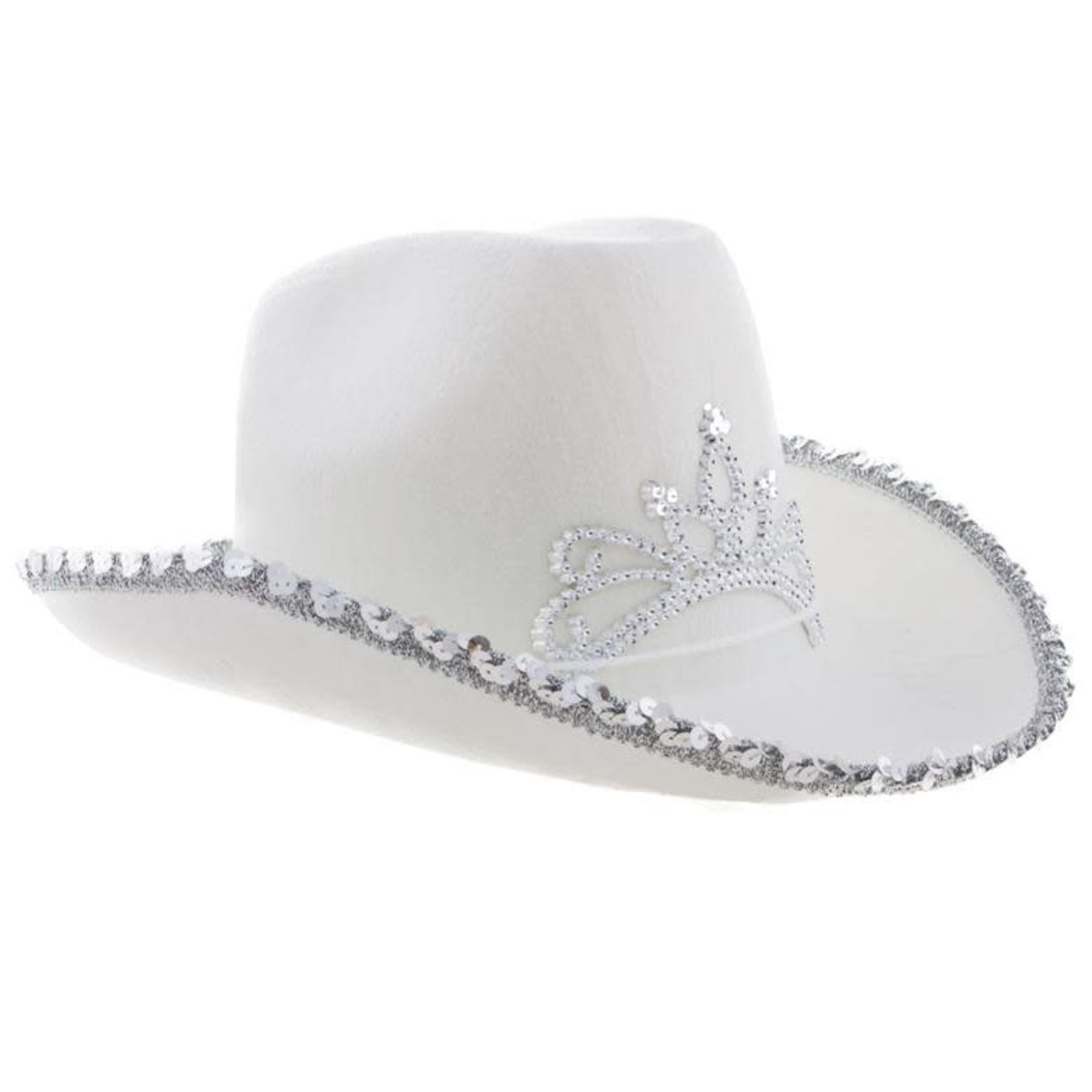 Bazaar Ple4 Cowboyhoed met kroon - Diverse kleuren