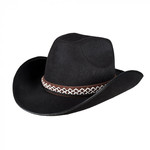 Cowboy Kinder Hoed zwart