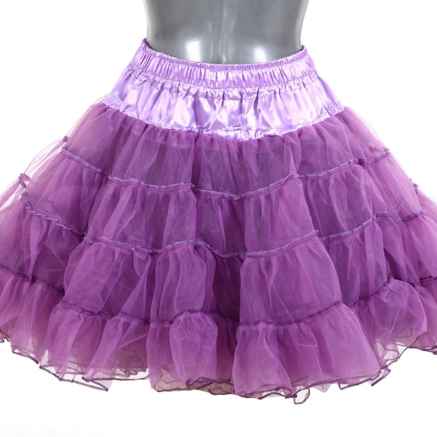 Petticoat lang one size - 3 laags