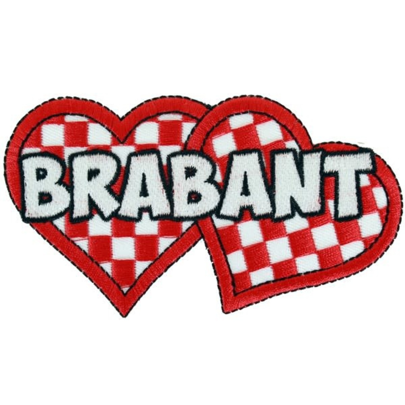 Applicatie Brabant dubbel hart bont