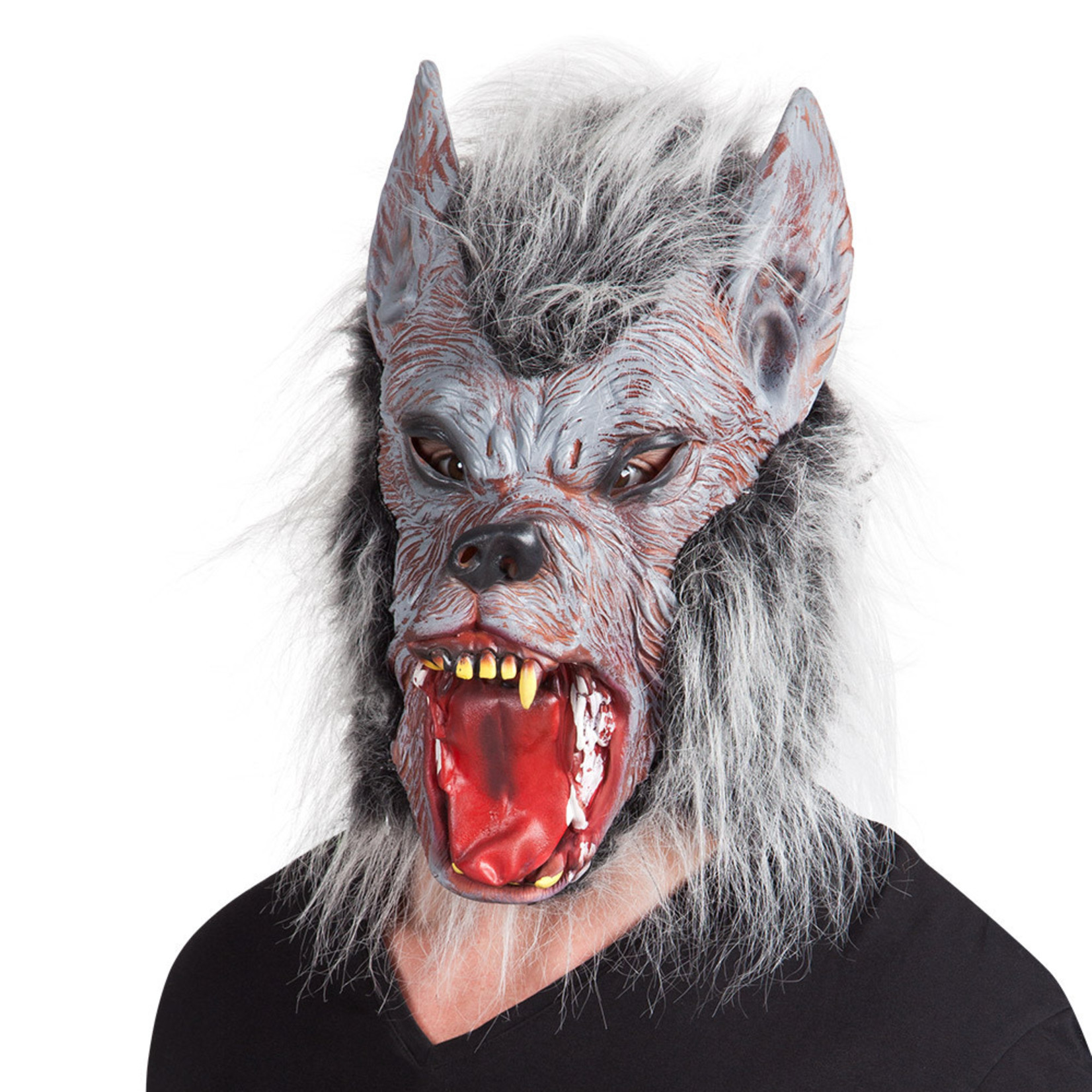 Latex hoofdmasker Weerwolf Halloween