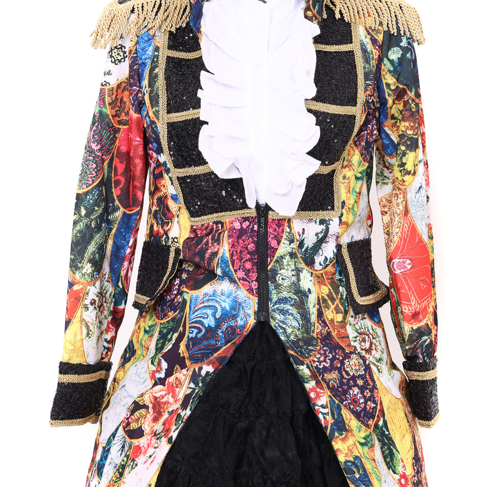 Retro carnavalsjas  curvy - Dames