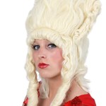 Pruik hofdame - blond