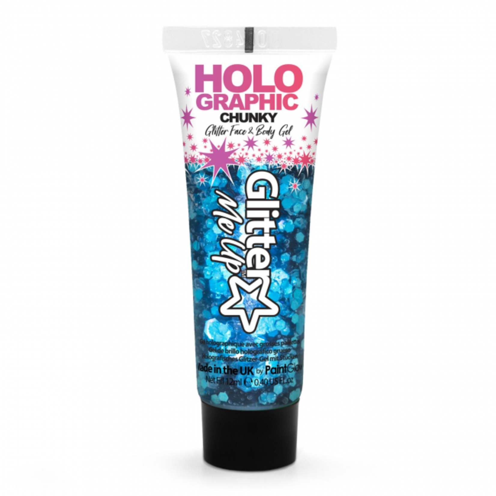 Holografische chunky glitter gel