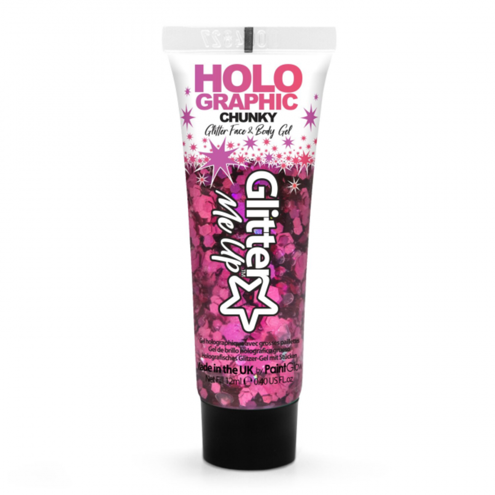 Holografische chunky glitter gel