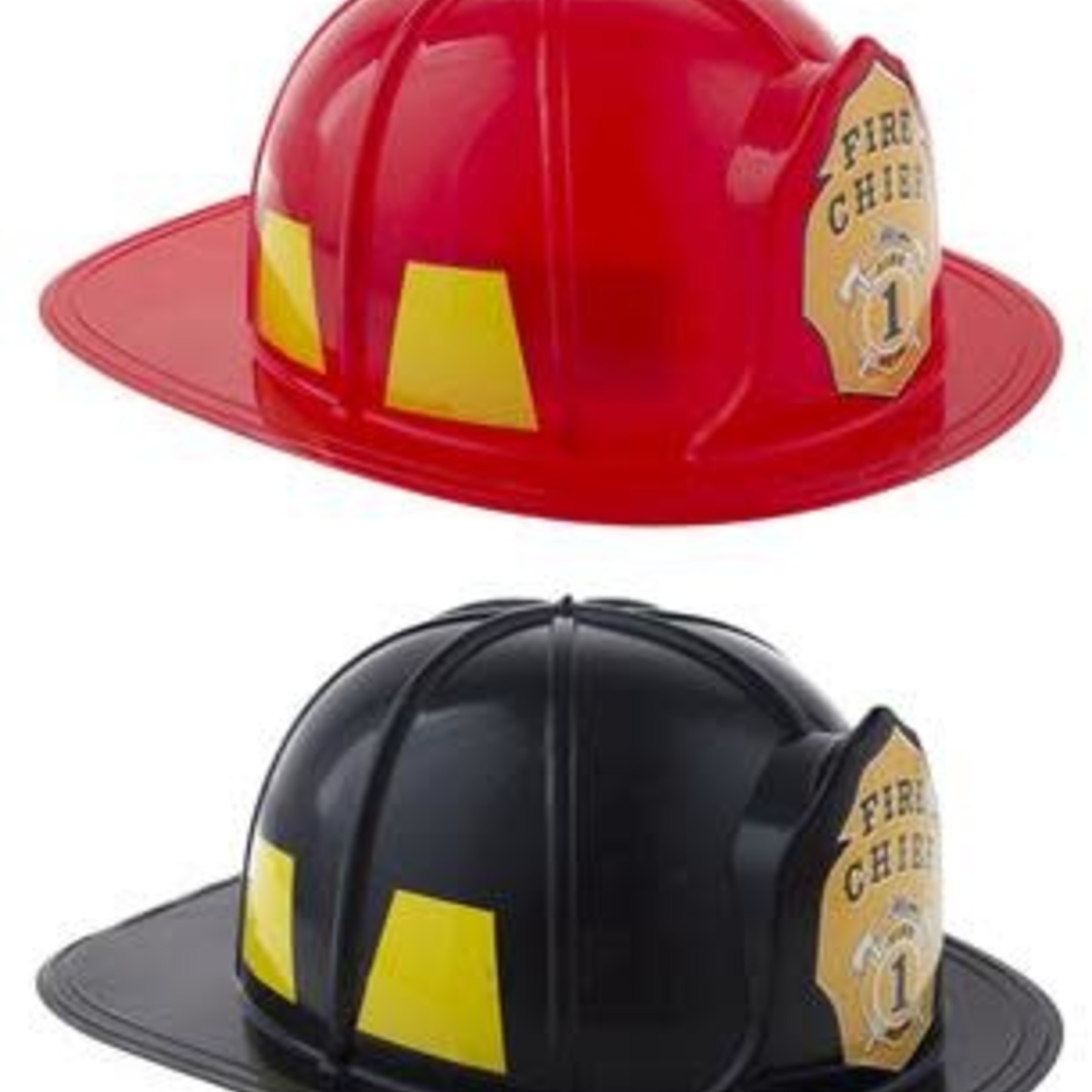 Brandweerhelm Rood/Zwart