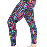 Legging Multi Colour Wave