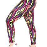 Legging Multi Colour Tiger