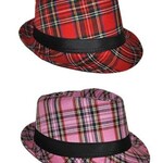 Hoed Geruit 2 Kleuren