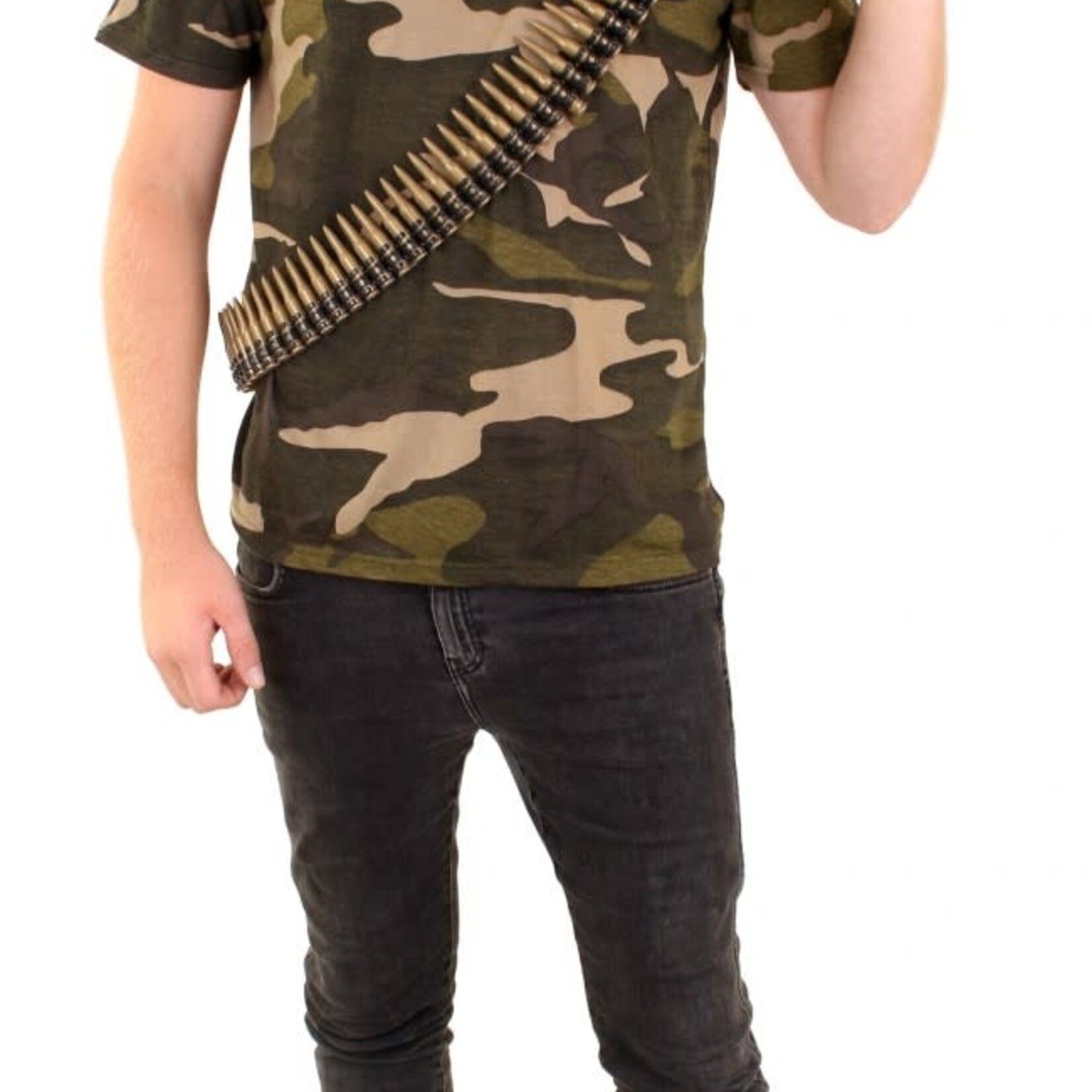 T-shirt Camouflage Unisex Met Print
