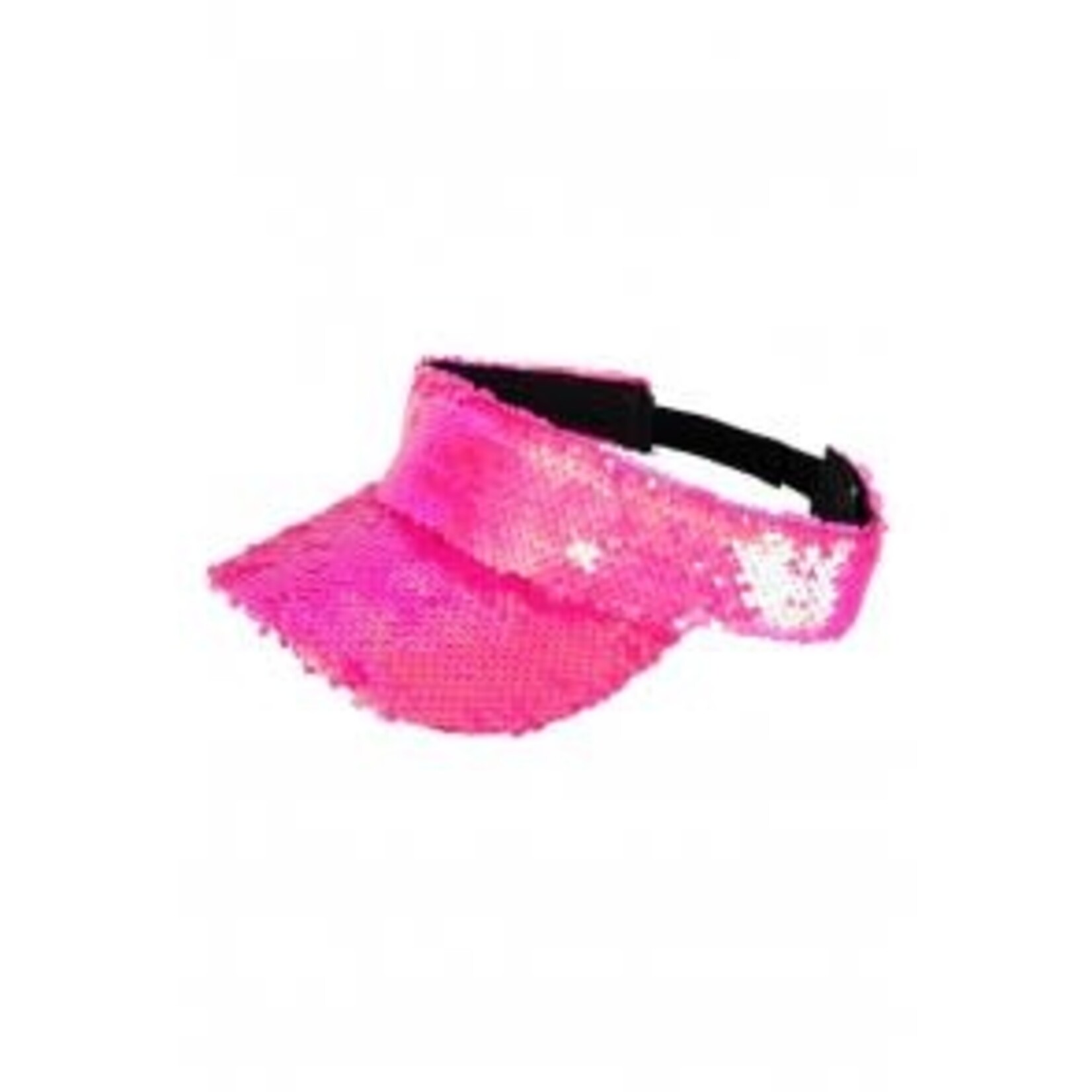 Zonneklep met pailletten