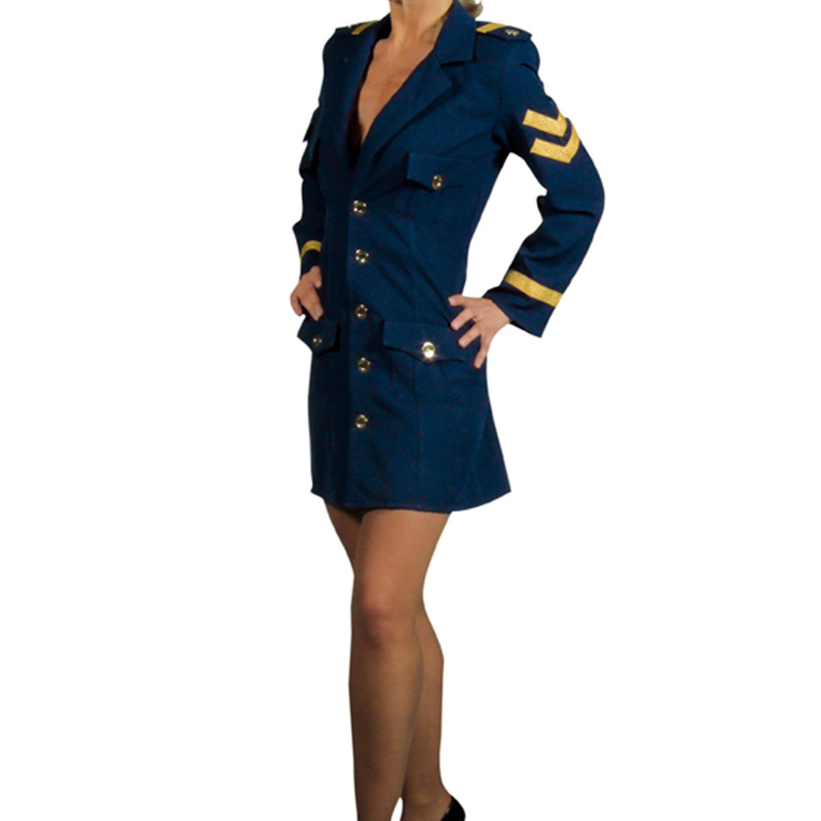 Magic Piloten dame, marine, jurk