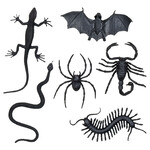 Griezel Beesten 6 stuks Halloween