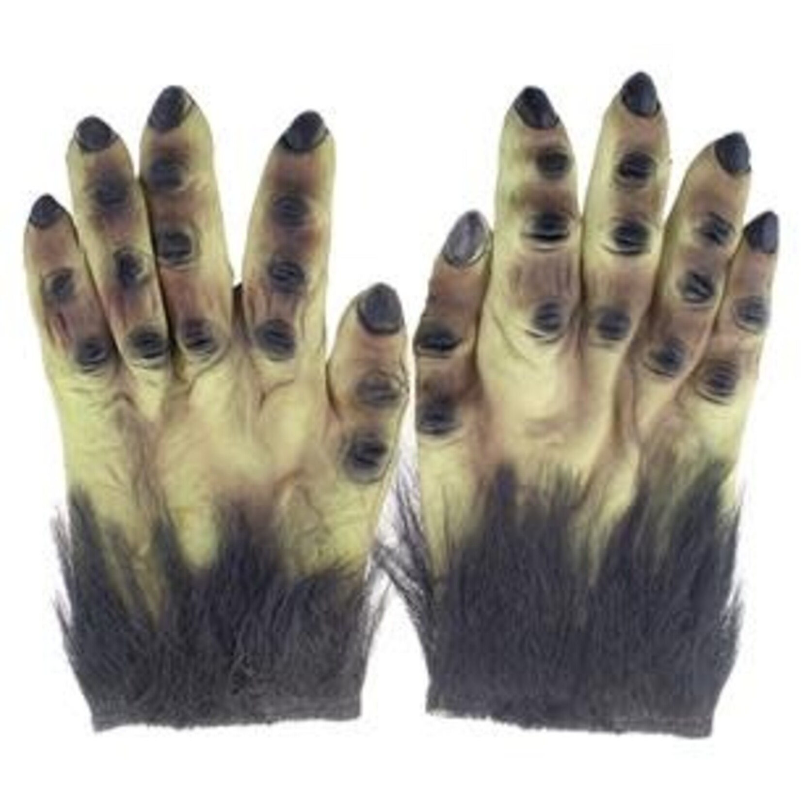 Handschoen Met Haar Latex Halloween
