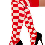 Lange Sokken Geblokt