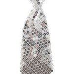 Mini StropDas -Zilver Pailetten