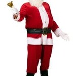 Kerstman 4 Delig - One Size