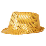 Kojakhoed Pailletten - Goud