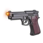 Bazaar Ple4 Pistool pvc met licht en geluid