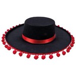 Spaanse hoed met bolletjes