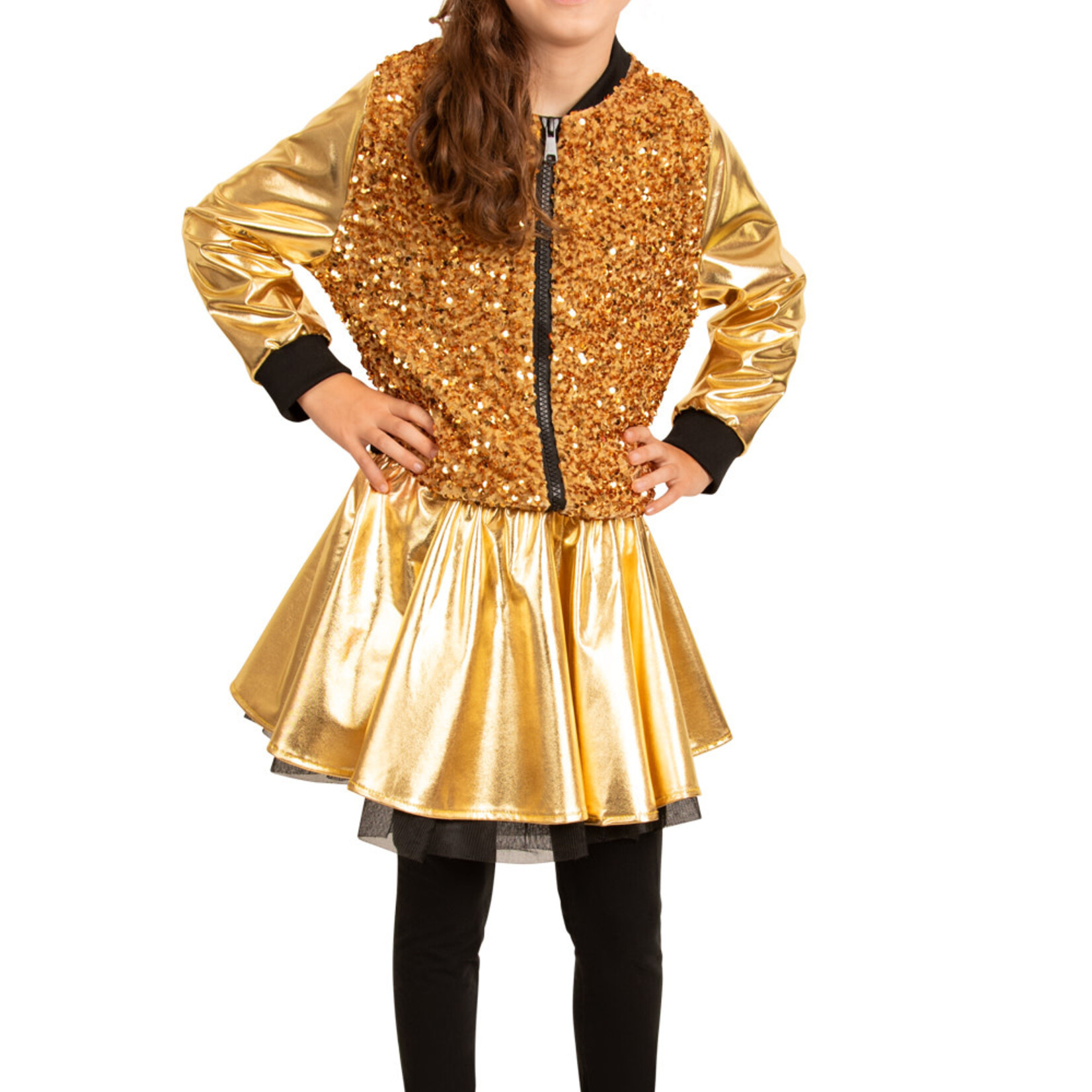 Jas Kind Pailletten/Metallic
