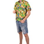 Hawaii Blouse Met zonneklep - Man