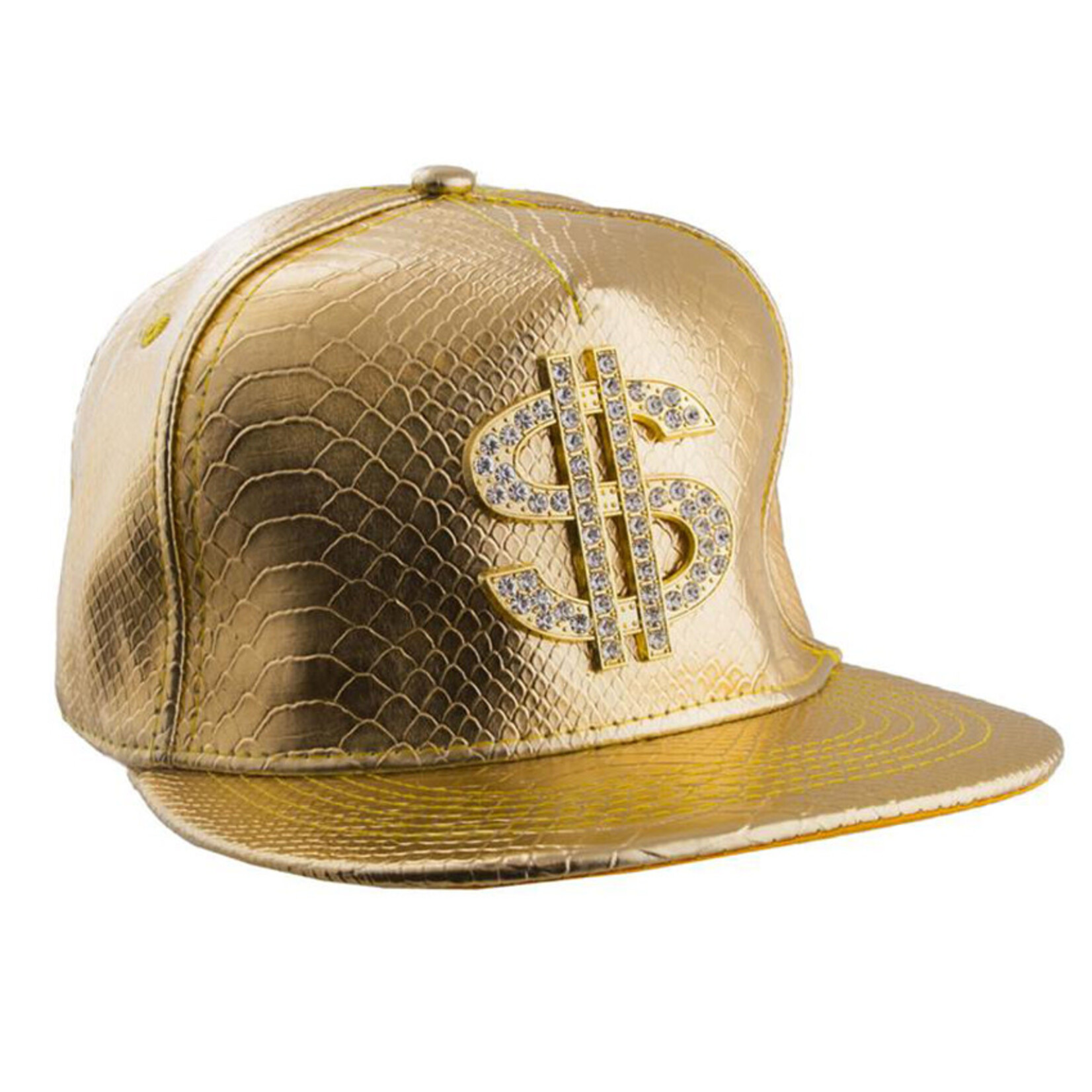 Baseball Cap Rapper Goud Dollar