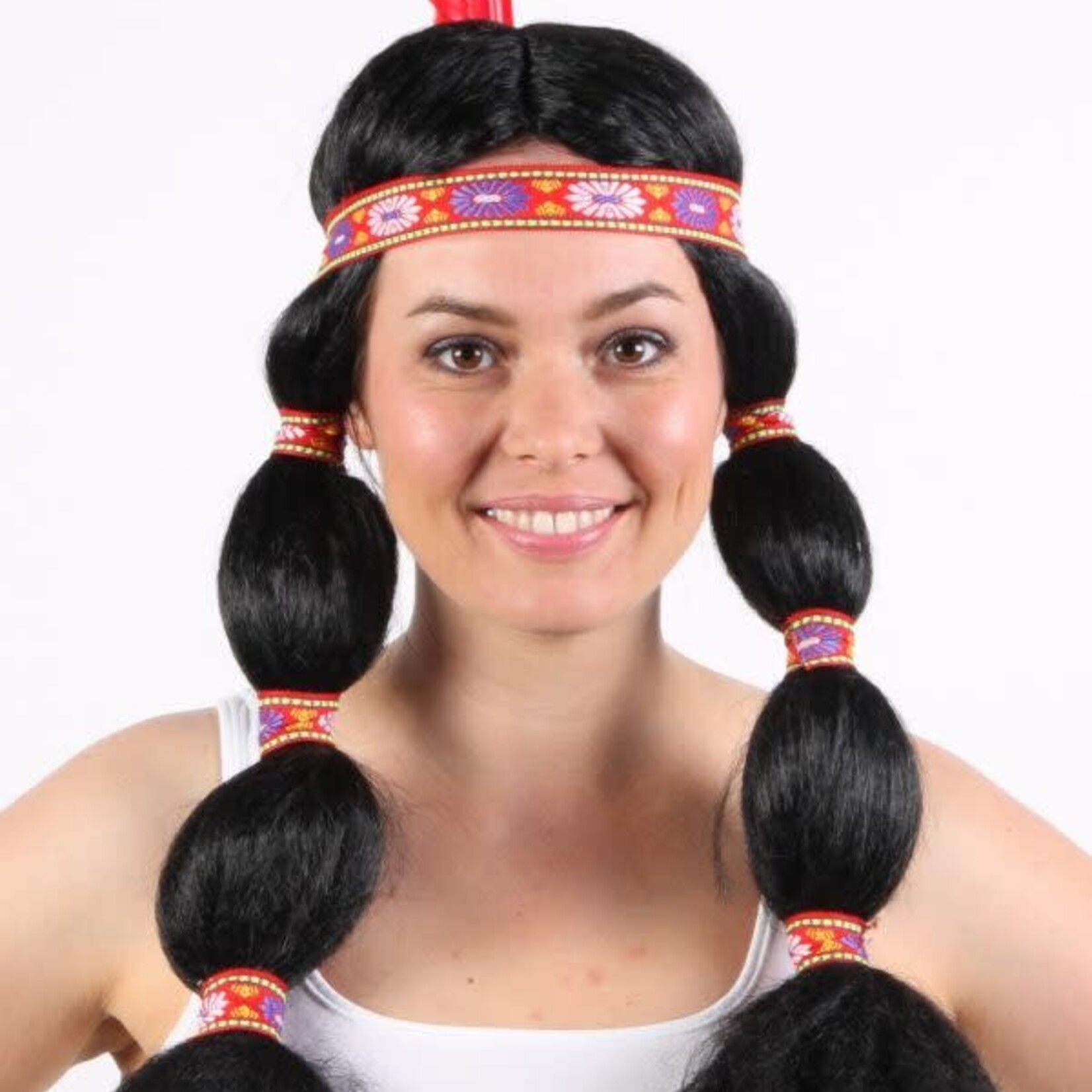 Pruik Indiaan staart