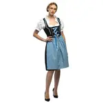 Volwassenkostuum - Frau Fischer Blauw
