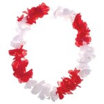 Bloemenkrans Rood/Wit