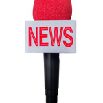 Microfoon NEWS 8x8x25 CM