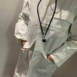 Witte Jas Met Grappige Tekst