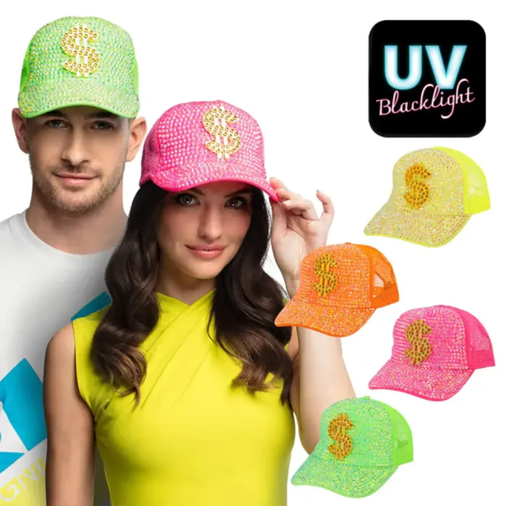 Pet Dollar Neon 4 Kleuren Ass