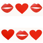 Guirlande Hartjes en Kusjes