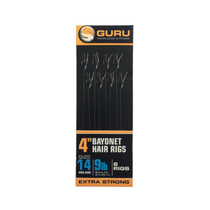 Guru 4” bayonet hair rigs
