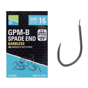 Preston Innovations GPM-B spade end  barbless