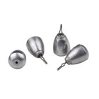 Spro Stainless steel tear dropshot sinkers matte steel