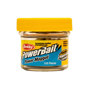 Berkley Powerbait power maggot yellow