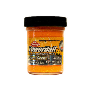 Berkley Powerbait natural scent fluorescent orange