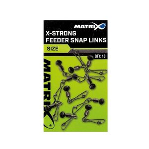 Matrix X Strong feeder snap links