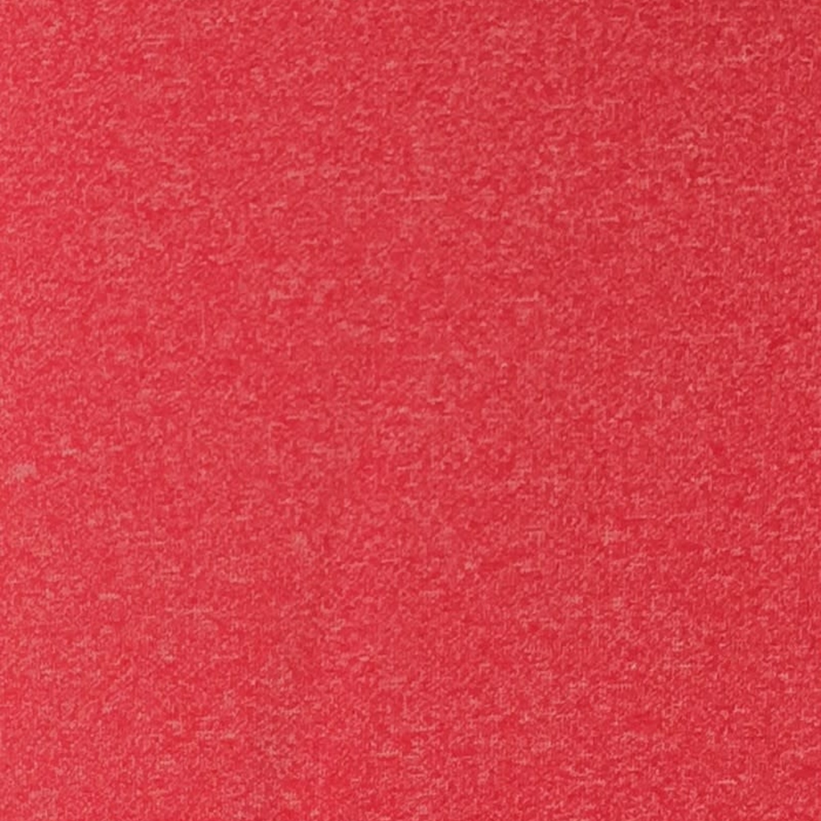 COUPON 50cm-French Terry Rood melée