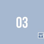 About Blue Fabrics Boordstof Cashmere Blue - About Blue Fabrics (E208)