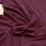 Tricot Tencel aubergine