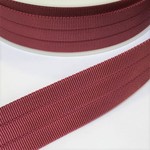 Tassenband bordeaux doorstikt