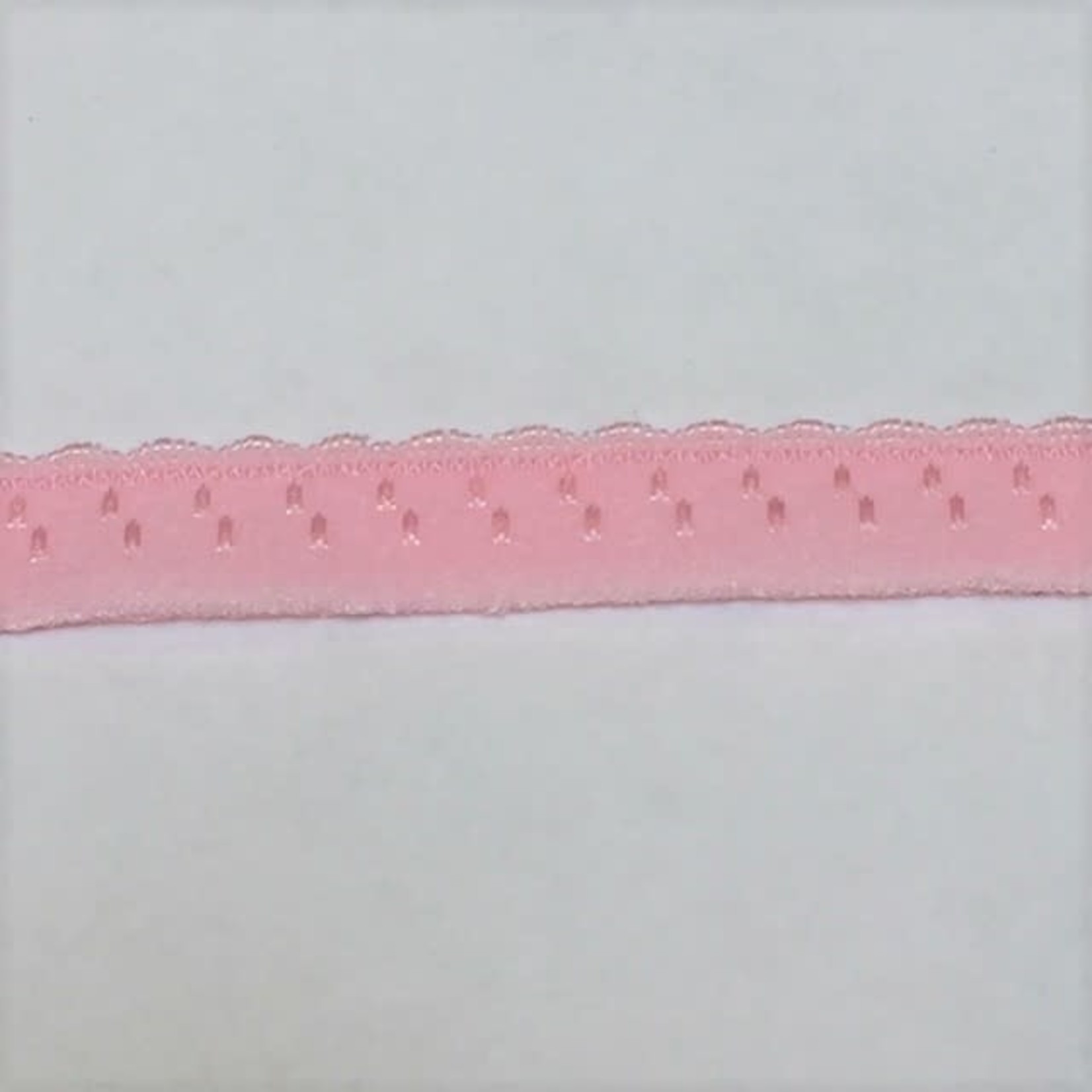 Splitelastiek lingerie lichtroze