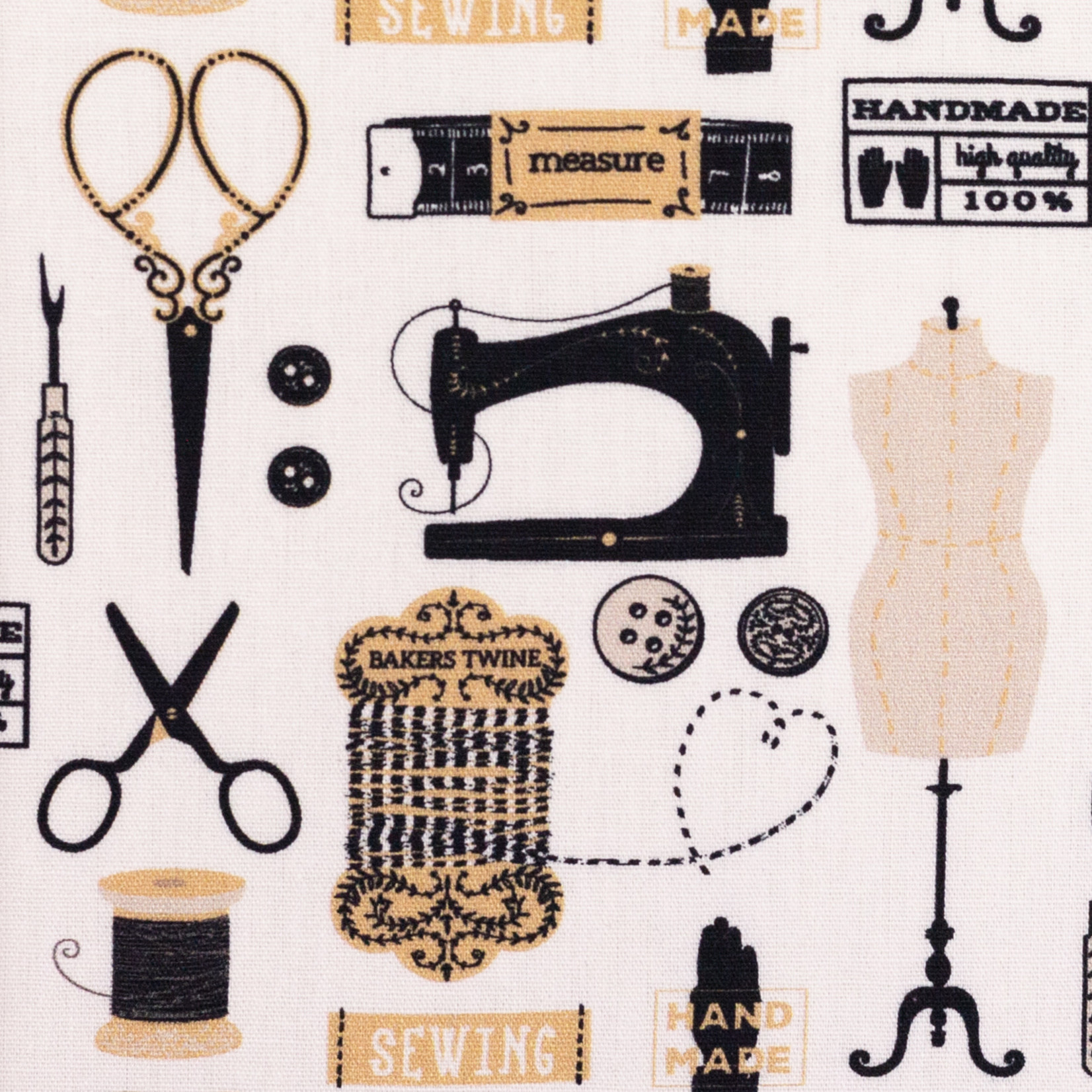 COUPON 55cm - Katoen sewing is fun