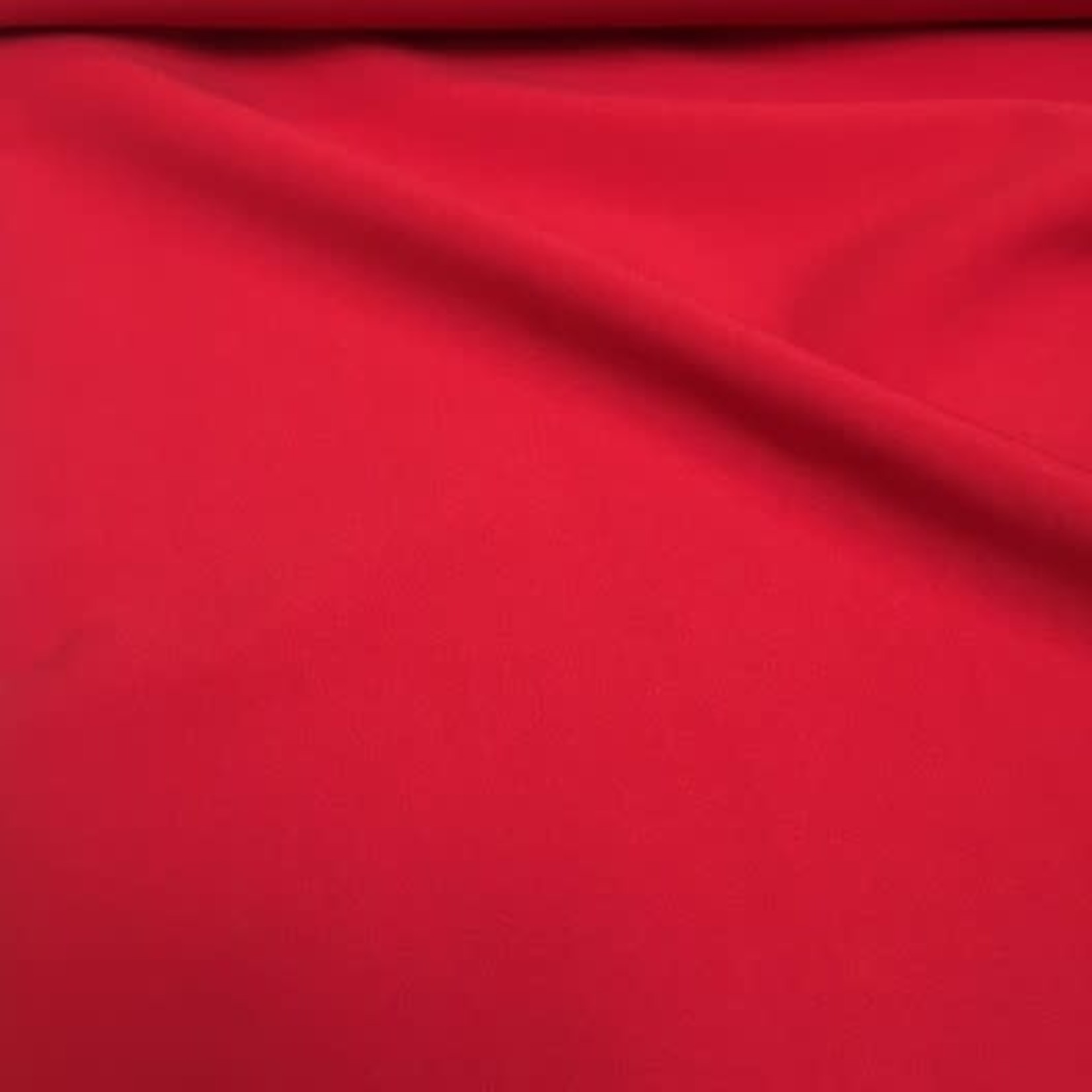 COUPON 1m - Polyester stretch rood