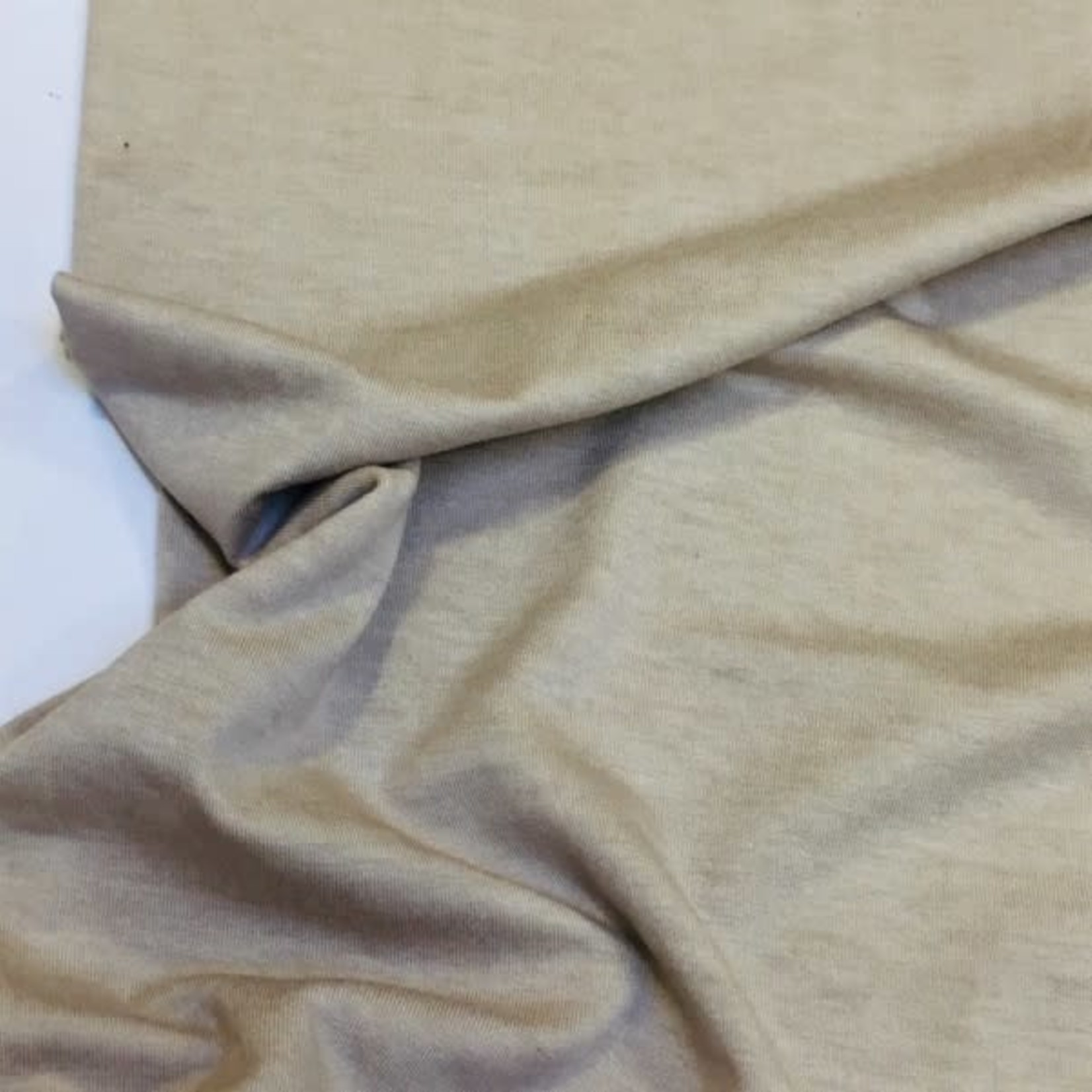 Effen tricot beige