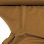 Effen tricot Modal mosterd  (D410)